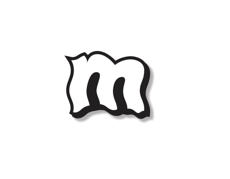 Melted “M’ Mark Pin